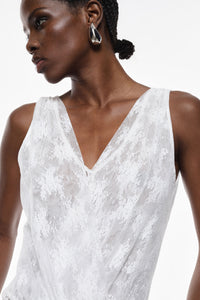 Body with floral print and v-neck