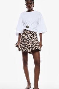 Animal Print Skirt