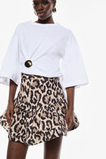 Load image into Gallery viewer, Animal Print Skirt
