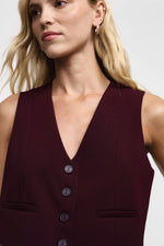 Load image into Gallery viewer, Tailored Burgundy Co-Ord
