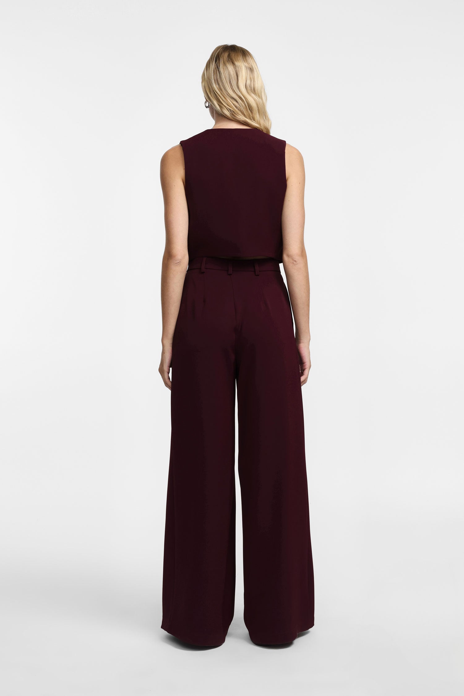 Tailored Burgundy Co-Ord