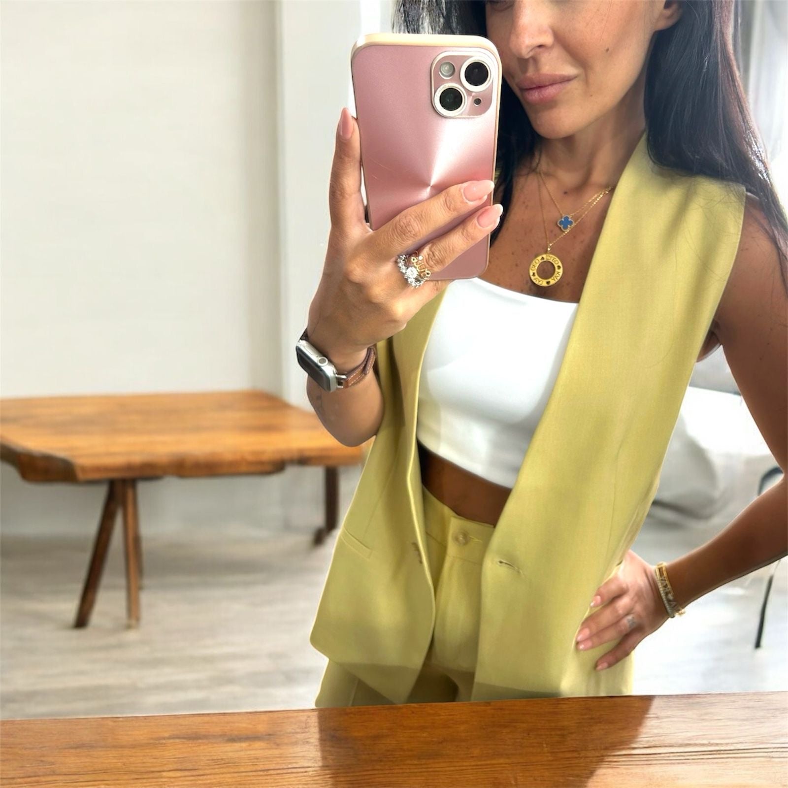 Zalia Set in Wheat Yellow