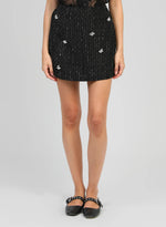 Load image into Gallery viewer, Lace Shirt &amp; Embellished Skirt Set
